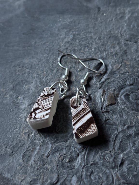 Handmade Earrings, Unique, Eco Friendly Gifts,  One of a Kind.