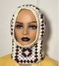 Hobo crochet balaclava granny squares multicoloured