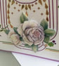 Lantern and rose cluster card - Image 4