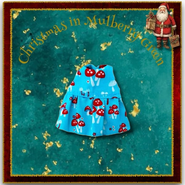 Toadstool Dress for Baby Daisy 