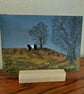 Autumn Beltie - original unframed painting - Image 2