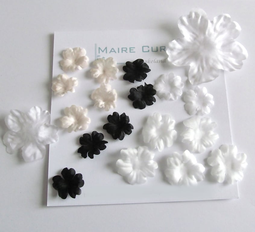 Hand Crafted Silk Satin Cherry Blossom