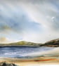 Coast, Original Watercolour Painting.  - Image 1