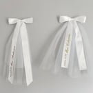 Personalised Bridal Veil - Hen Party Veil - The Future Mrs - Soon to Be Mrs