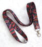 Liberty print lanyard, Shabani Paisley design