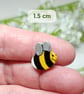 Bee Brooch, Handmade Bee Gift, Bumble Bee Pin, Bumblebee Gift - Image 3