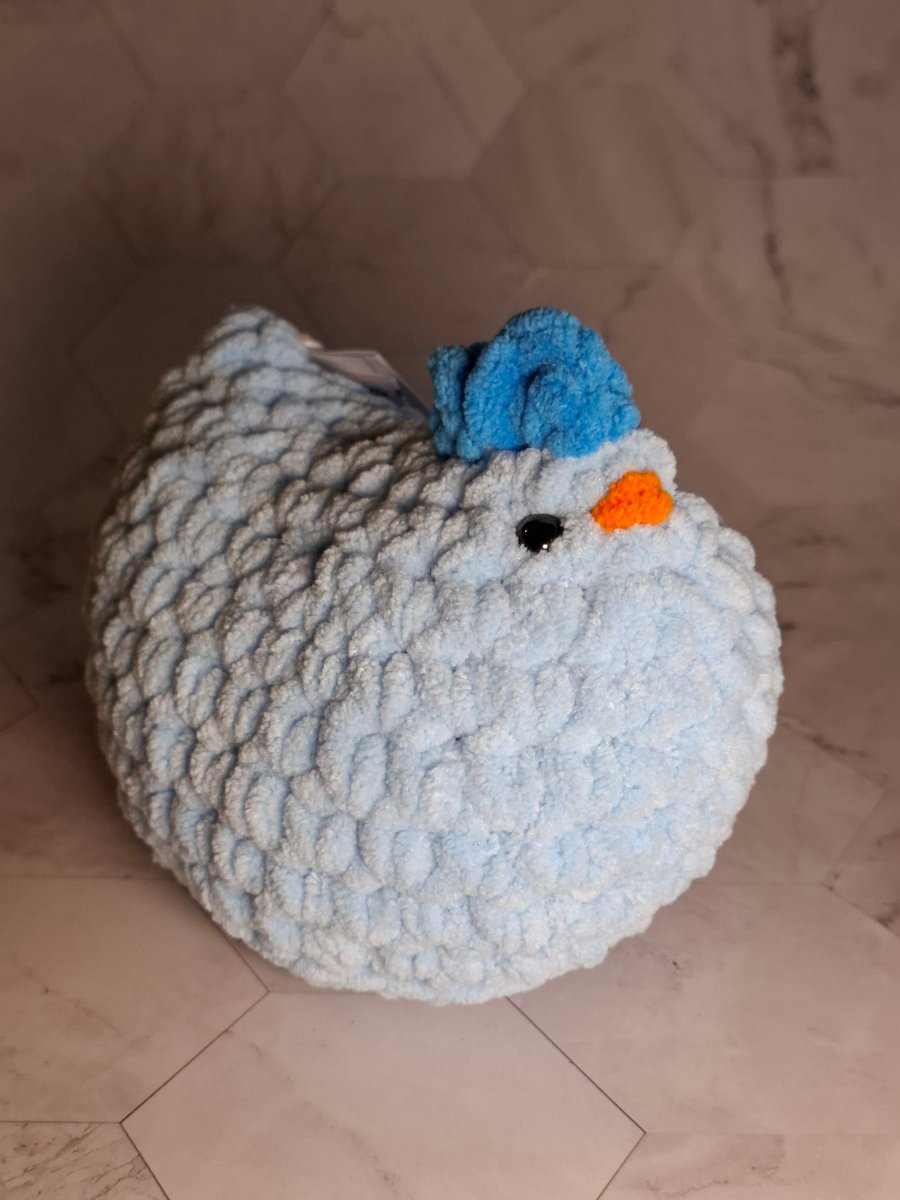 Crochet Emotional Support Chicken