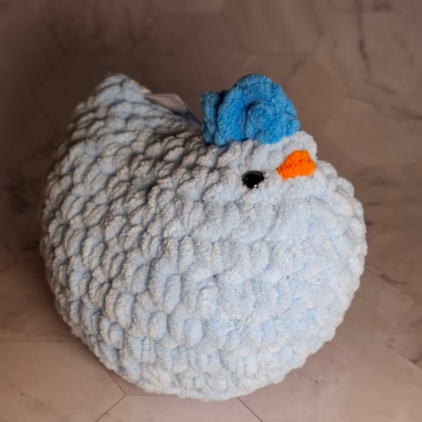Crochet Emotional Support Chicken