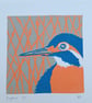 Mini linoprint kingfisher  - Image 3