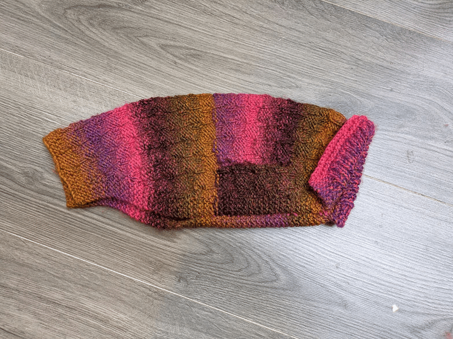 Small Dog Jumper with Cute Turned Down Collar