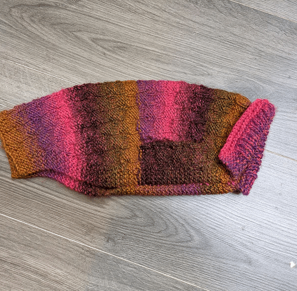 Small Dog Jumper with Cute Turned Down Collar