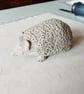 Hedgehog Ceramic Ornament - Handmade - Image 9