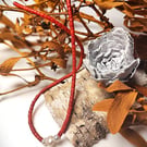 Handcrafted Coral and Pearl Necklace, 14k Gold-Filled or Sterling Silver