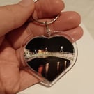 Ha'Penny Bridge Liffey Bridge Dublin Ireland Photography Keyring 