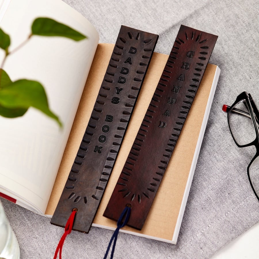 Tribal Personalised Bookmark - gifts for bookworms - handmade personalized bookm