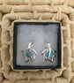 Maple Leaf Drop Earrings - Image 2