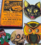 Vintage Retro Style Halloween Junk Journal Kit, Halloween Die Cuts - Image 3
