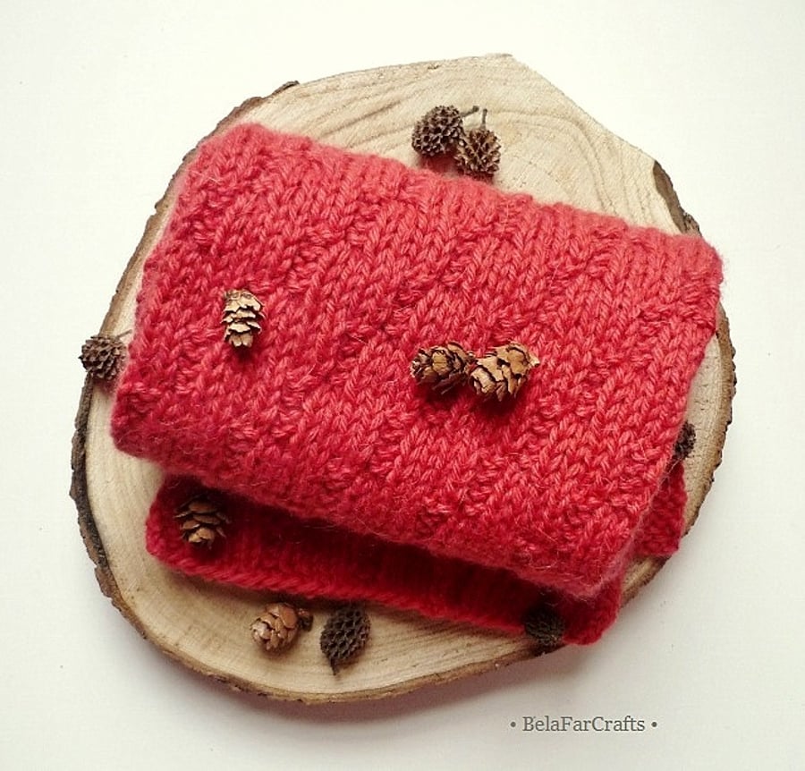 Toddlers wool scarf - Eco friendly gift for kids - Unique neck warmer
