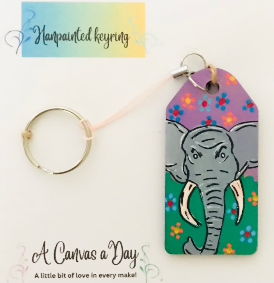 Keyring - elephant