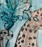Leopard -  Original Collagraph Print - - Image 2