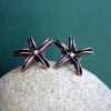 Star Anise Copper Earrings
