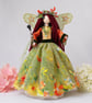 Lady Elowen of the Woodland Realm – One of a Kind Artisan Fairy Doll