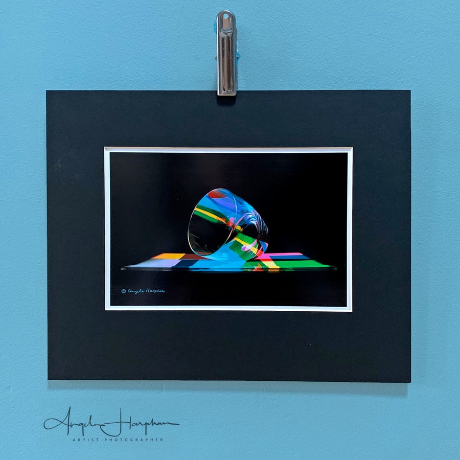 Small Fine Art Colour Photograph - Classy Glass