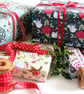Christmas Gift Wrap 2 pack  - Christmas Doves and Mistletoe - Image 2