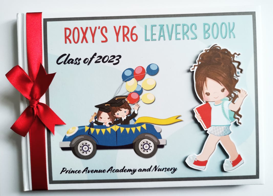 School leavers book, year 6 leavers book, graduation signature book, gift
