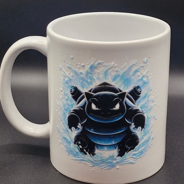 New Blastoise Mug Pokemon Go Fan Art Anime TV Water Type