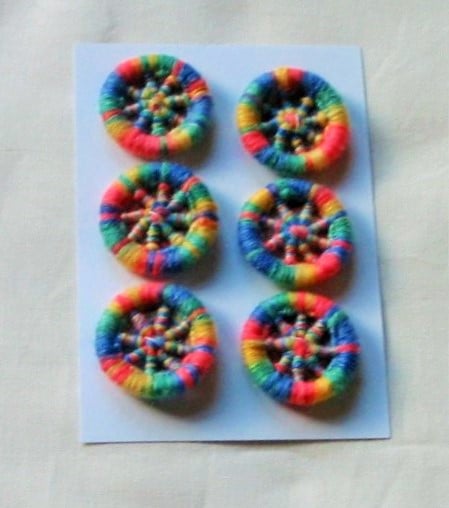 Dorset Pinwheel Buttons