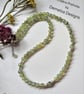 Designer Prehnite Sterling Silver Necklace  - Image 2
