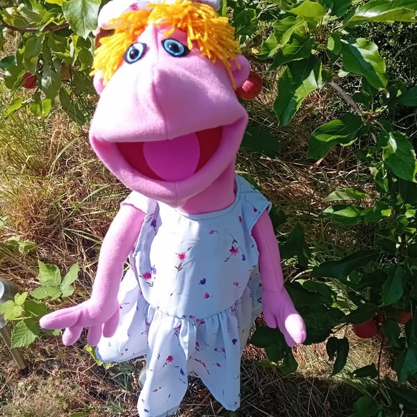 Girl ventriloquist puppet 