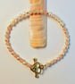 Freshwater Pearl And Sunstone Bracelet - Handmade In Devon - Image 4
