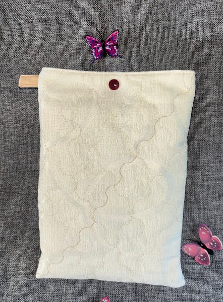 Padded Book Sleeve, Cover, Pouch. protection for paper back Book