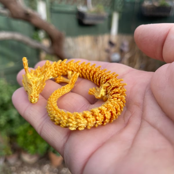 Baby Dragon Finger Size