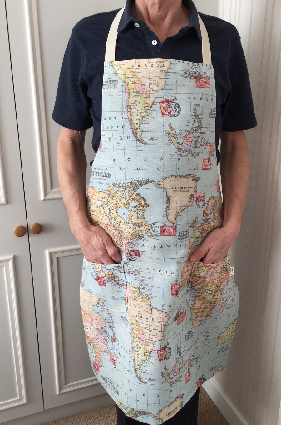 Large Atlas Apron, Handmade in the UK