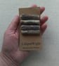 Four driftwood toggle buttons, chunky natural wood buttons - Image 1