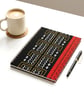 A4 Notebook- Heritage patterned 