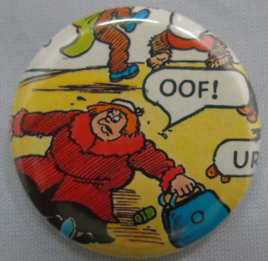 Comics Badge - Oof!