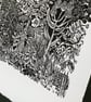 Rustling - Lino Cut Print - Image 3