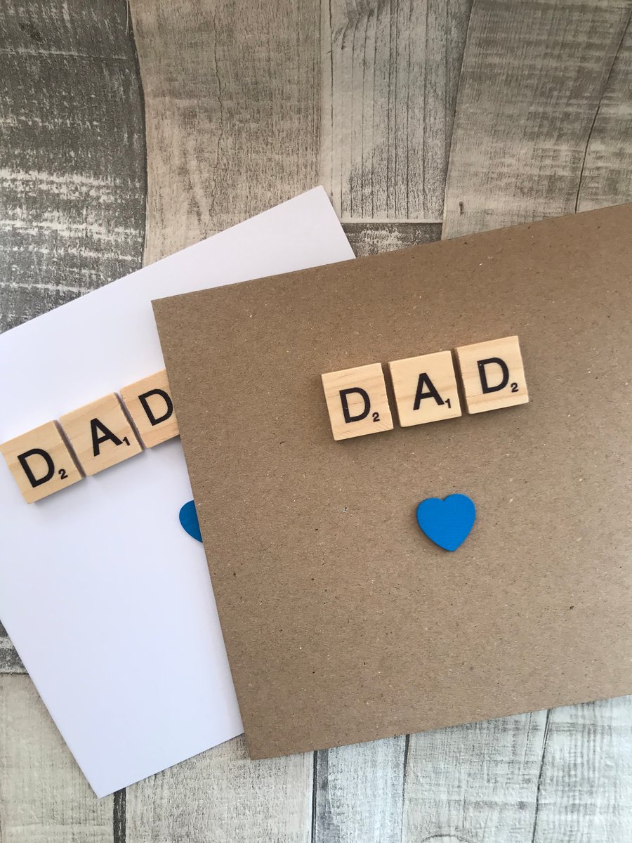 Personalised Handmade Male Happy Father's Day or Birthday Card