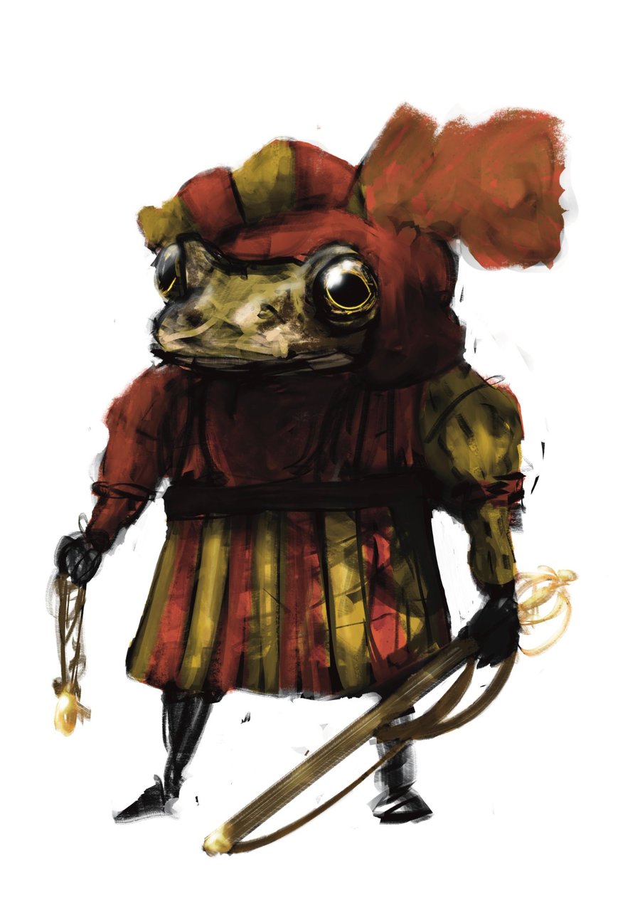 A Fancy Frog - A5 Print Portrait