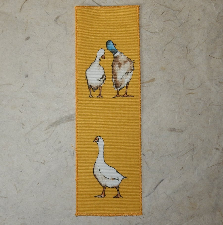 Bookmark ducks and geese