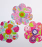 Handmade large paper flowers for junk journals, card toppers, room decor etc