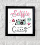 Selfie Queen girls room print, girls room quote print,  Selfie queen gift - Image 6