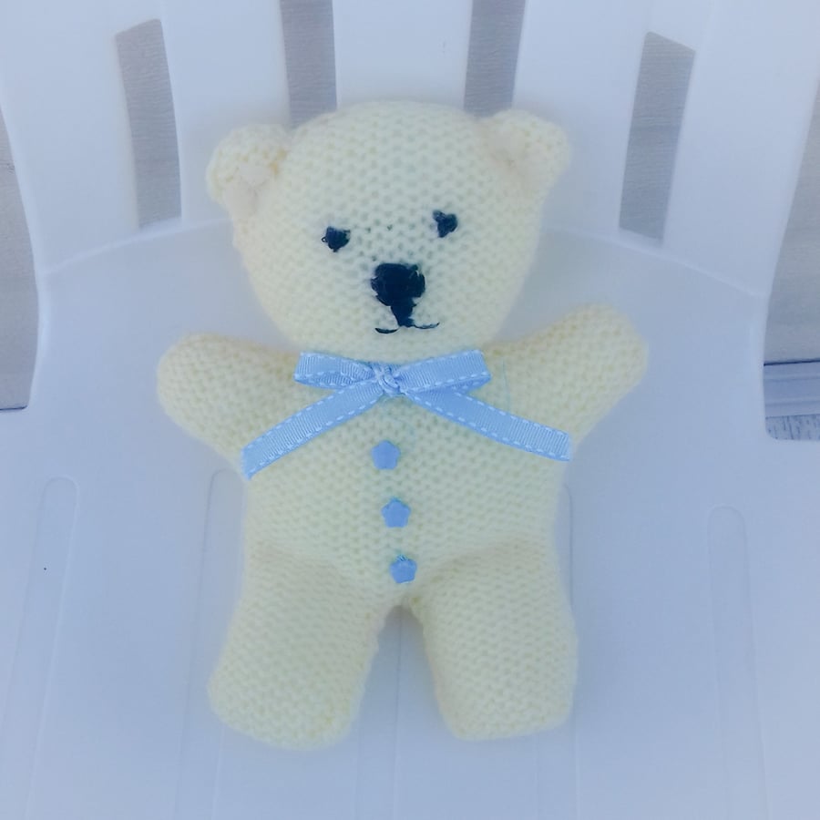 KNITTING PATTERN PDF Little Lemon Teddy Bear