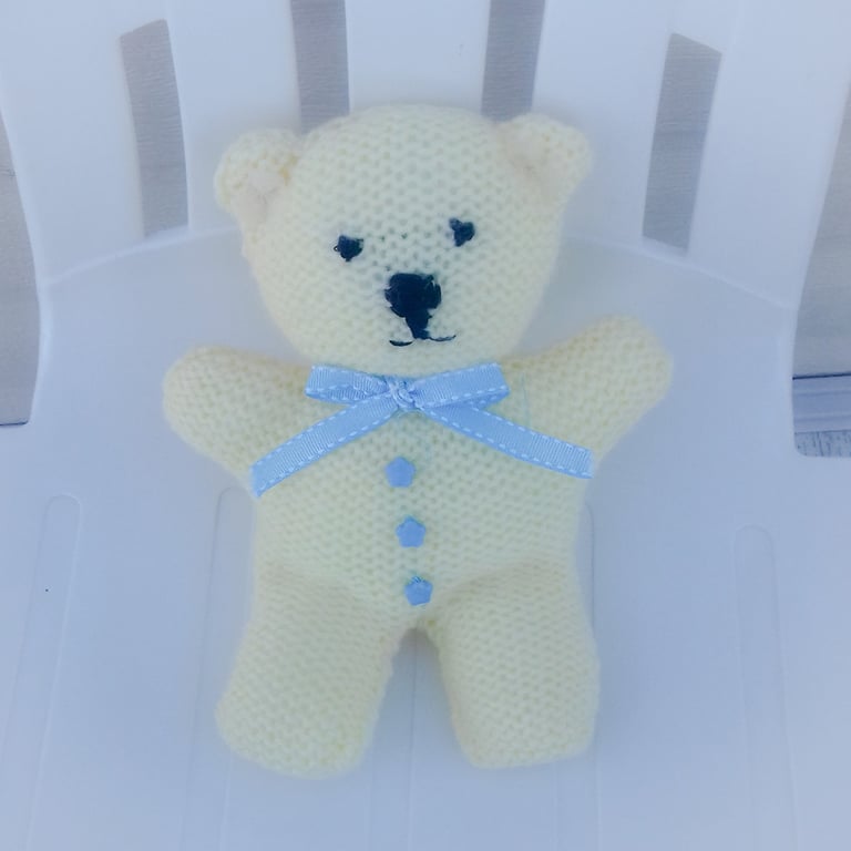 KNITTING PATTERN PDF Little Lemon Teddy Bear
