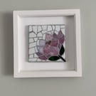 Available now! Pink Flower Mosaic Art work, Gift ideas