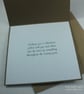 Handmade Christmas card - cute bear with Christmas tree - Image 5